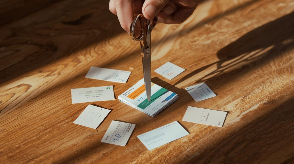 Realistic image of cutting unused subscriptions to fix hidden money leaks quickly.